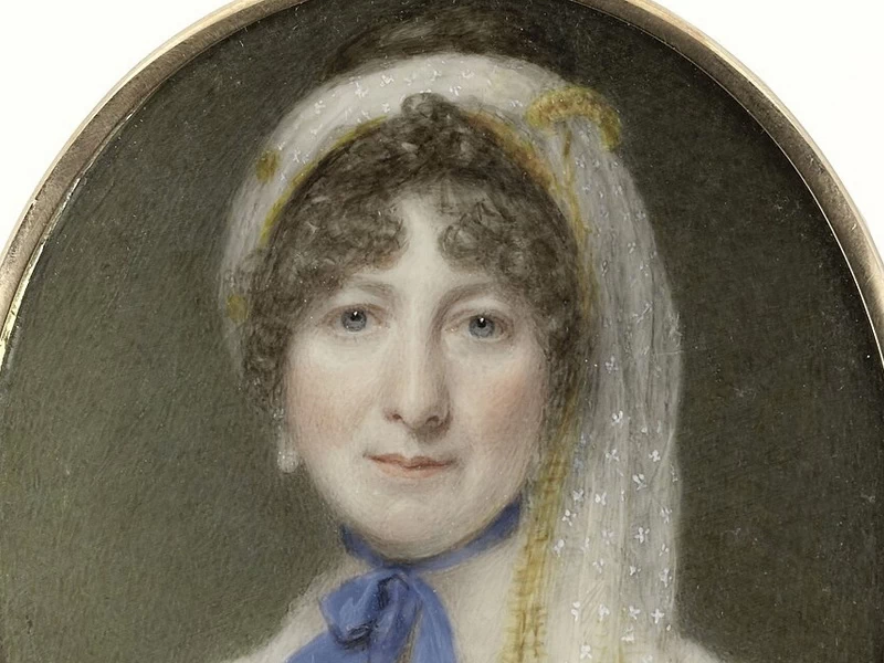 1755-Richard Collins - Ritratto di una donna